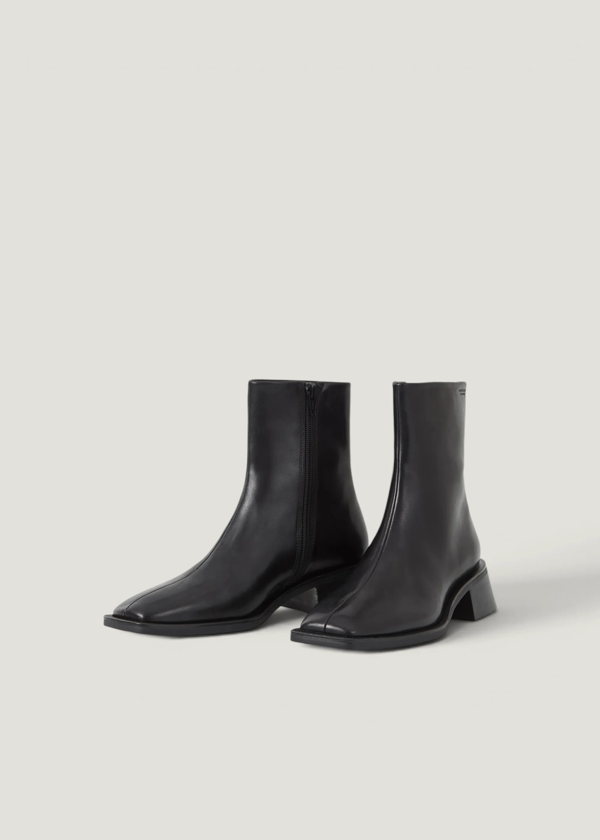 Bottines en cuir certifié | noir "Blanca black", Vagabond, photo 2