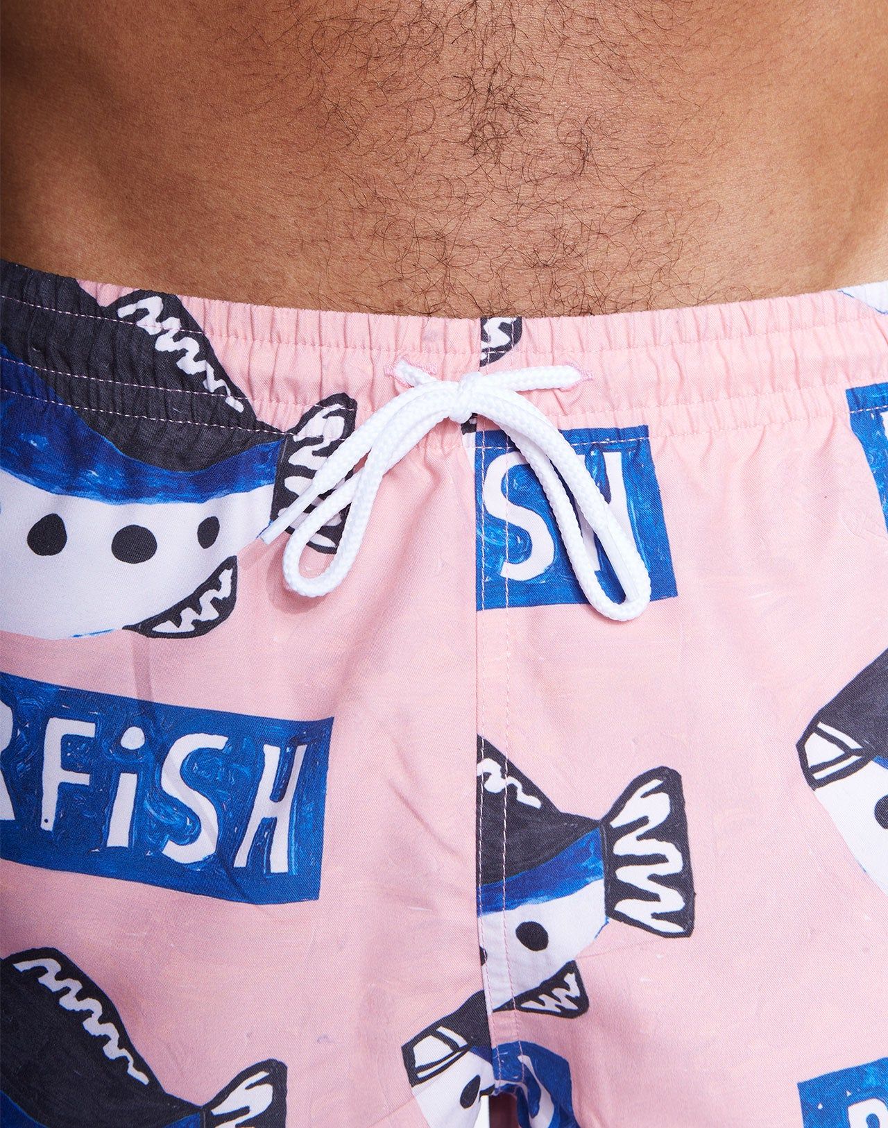 Short de bain en matières recyclées | rose "eugo pattern", Olow, photo 5