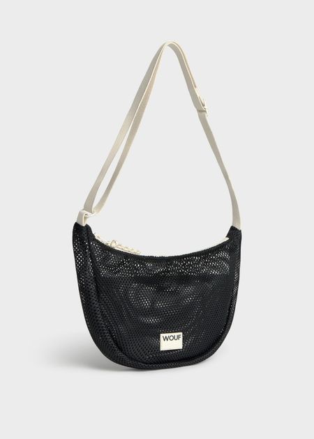 Sac bandoulière | noir "Onyx crossbody bag" - Wouf