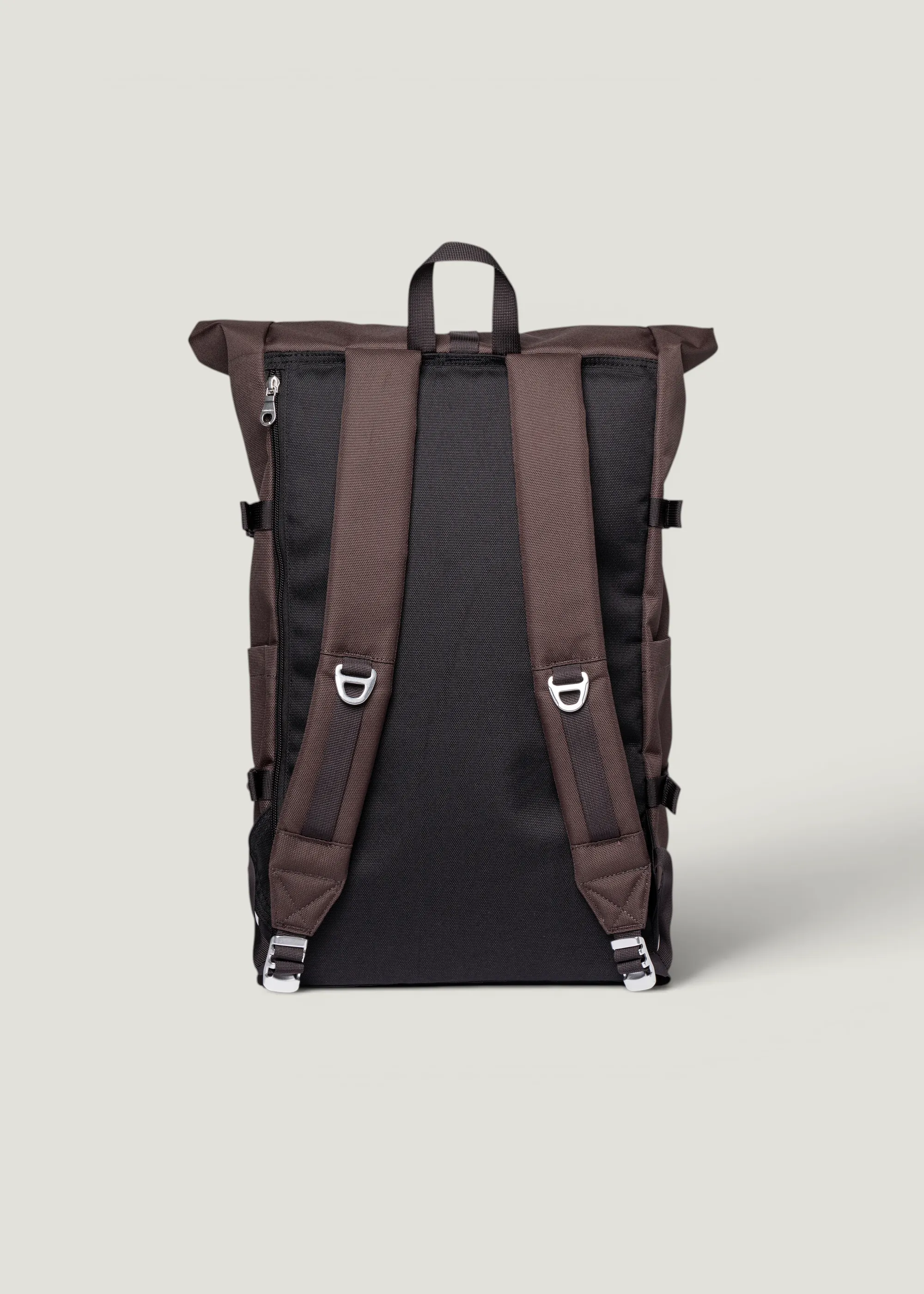 Sac à dos 26l en matière recyclée | marron "Icon rolltop backpack 16" - brown", Sandqvist, photo 3