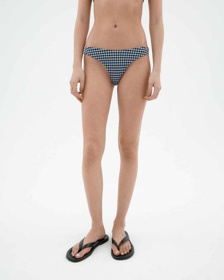Bas de maillot en matières recyclées | bleu "navy sicilia swimwear" - Thinking Mu