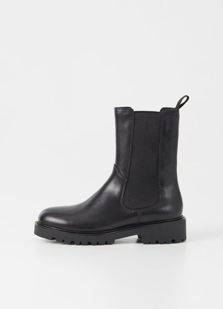 Bottines chelsea en cuir certifié | noir "kenova black" - Vagabond