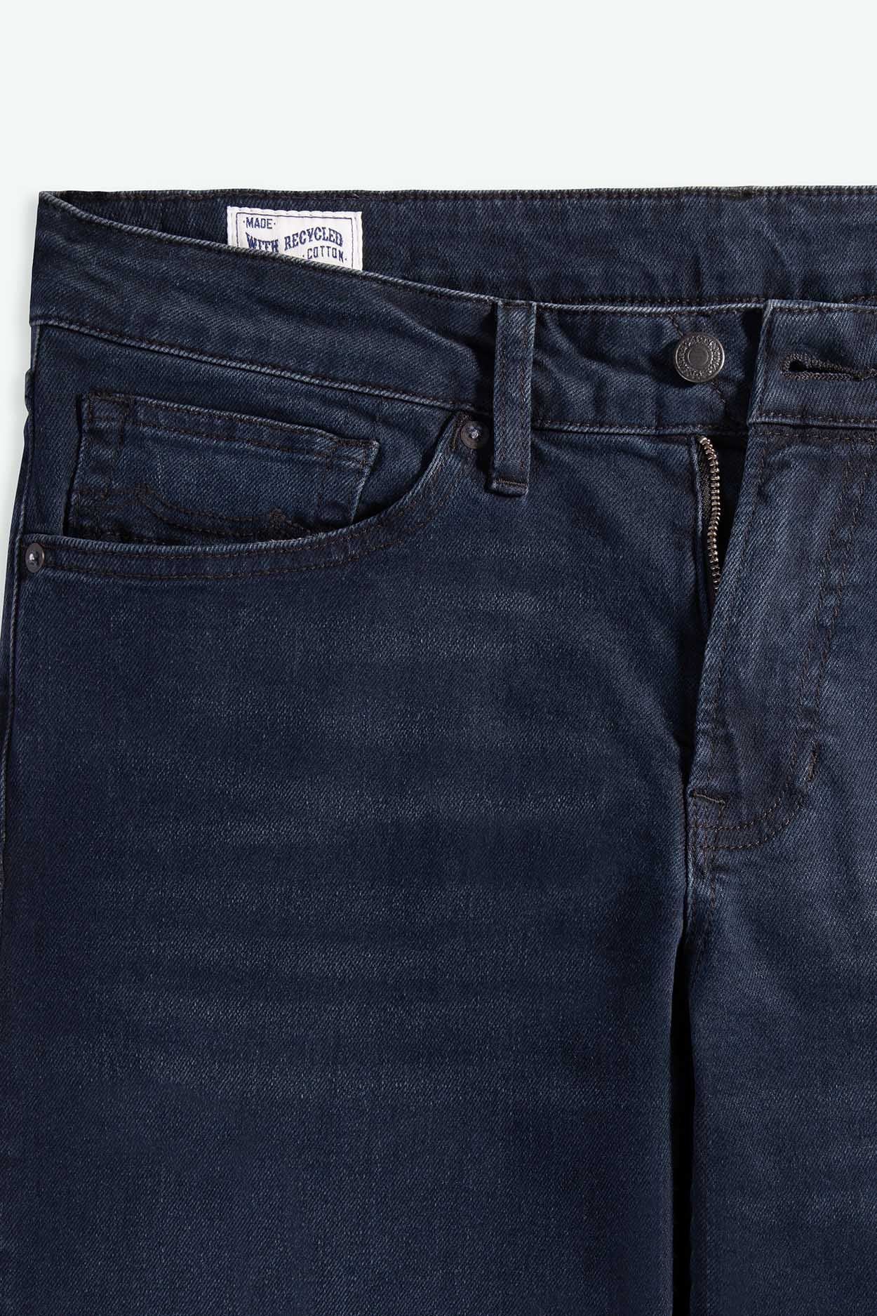 Jean slim en coton recyclé et tencel | bleu foncé "charles - olesya blue black", Kings of Indigo, photo 2