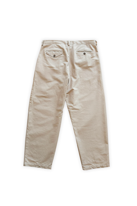 Pantalon large en coton bio | beige "Beige chino pants", NWHR, photo 5