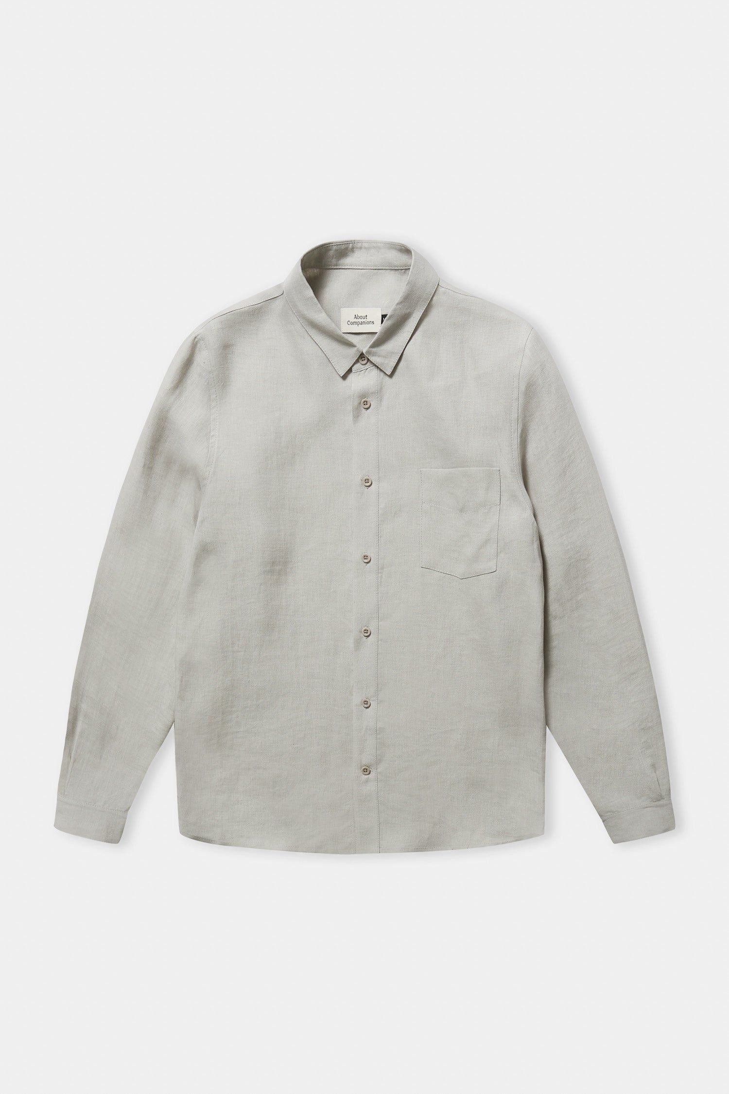 Chemise en lin | gris "simon reed pure linen", About Companions, photo 5