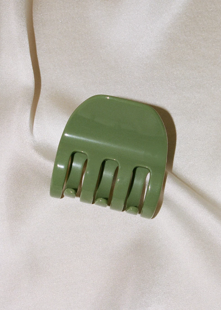 Pince à cheveux en matériaux recyclés | vert "nova - matcha" - Jickie