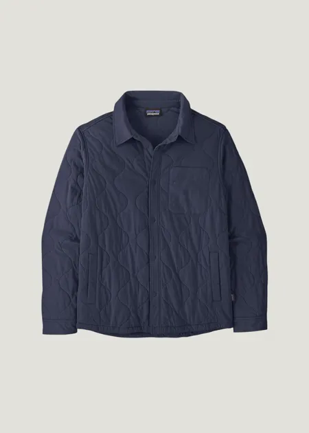Veste en coton biologique | bleu "daily quilted shirt jkt - nena", Patagonia, photo 6