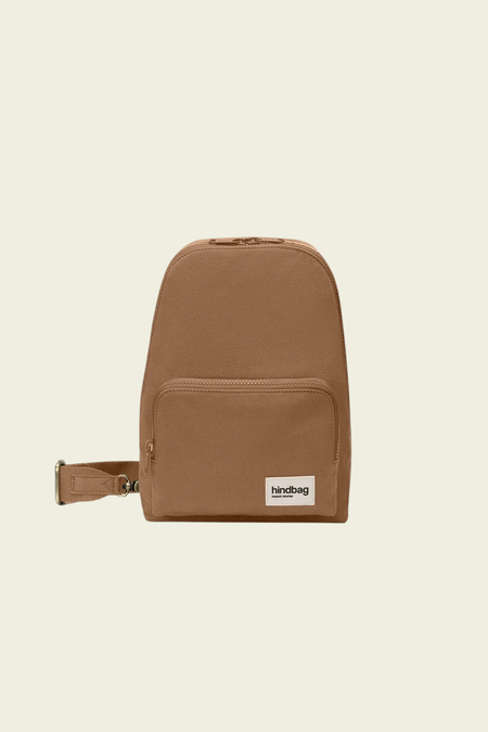 Sling bag en coton bio | cannelle "felix cannelle"