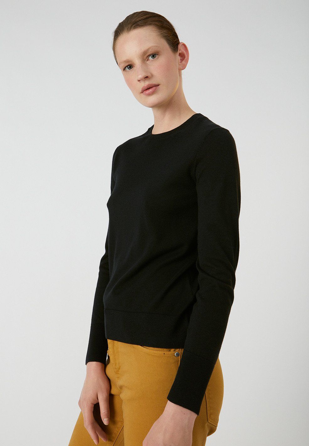 Pull noir en tencel et coton bio - aalice, Armedangels, photo 1