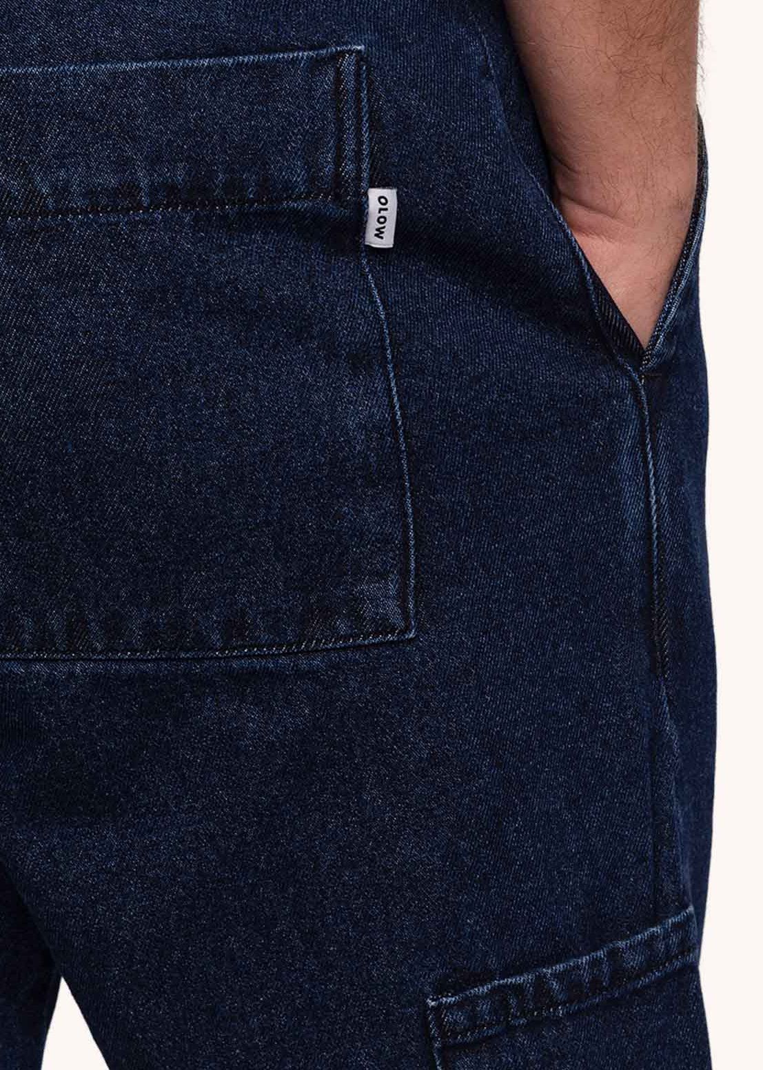 Pantalon denim en coton bio | bleu "chuck", Olow, photo 2