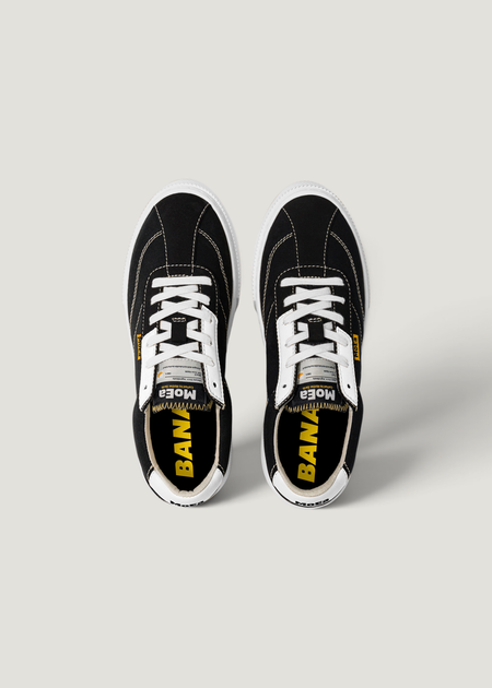 Sneaker aus recycelten Materialien | Schwarz " gen4 - banana black&white", Moea, Foto 4