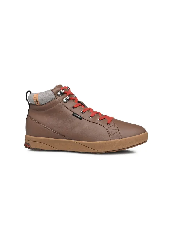 Baskets montantes | marron "bergen waterproof warm m - chocolate", Saola