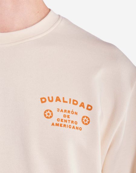 Sweatshirt aus Bio-Baumwolle | "sweat duality ivoire - ivory", Olow, Foto 3