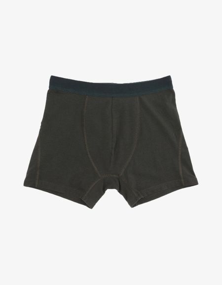 Boxer uni  en coton bio | vert "hunter green", Colorful Standard, photo 5
