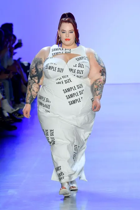 Tess Holliday au défilé Chromat en 2019 | © Mike Coppola | Getty Images