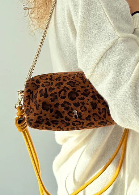 Sac à main cuir tannage végétal | marron "nuage - leo tan"'