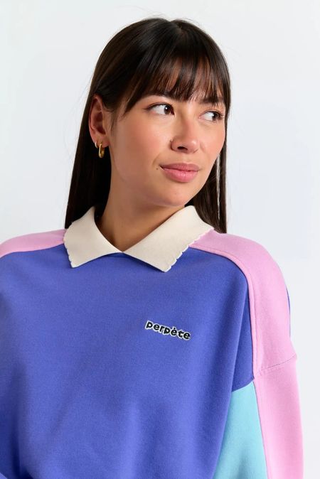 Sweat en coton bio | Mel "mauve" - Perpète