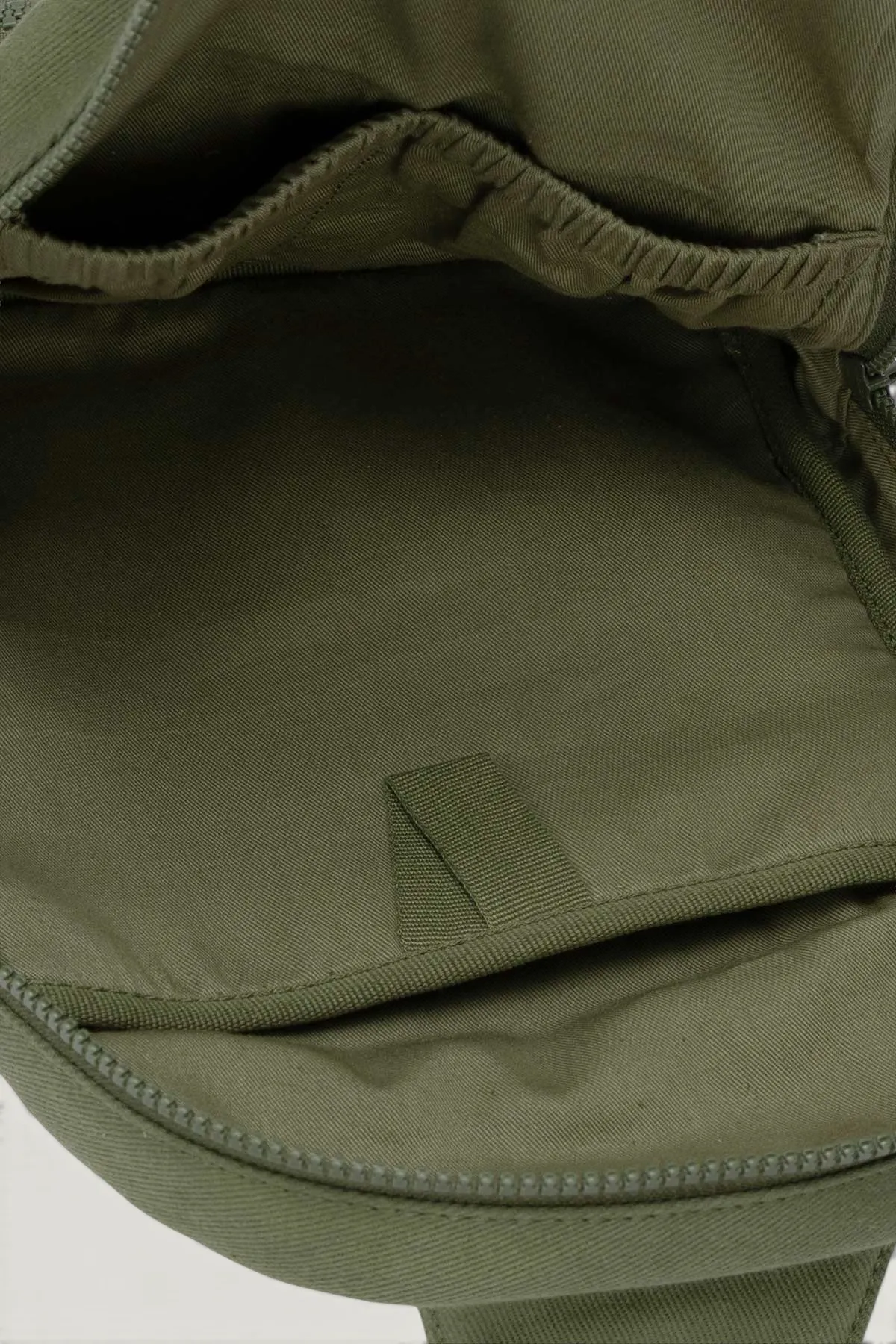 Sac bandoulière Sling bag en coton bio | olive "felix olive" - olive, Hindbag, photo 4