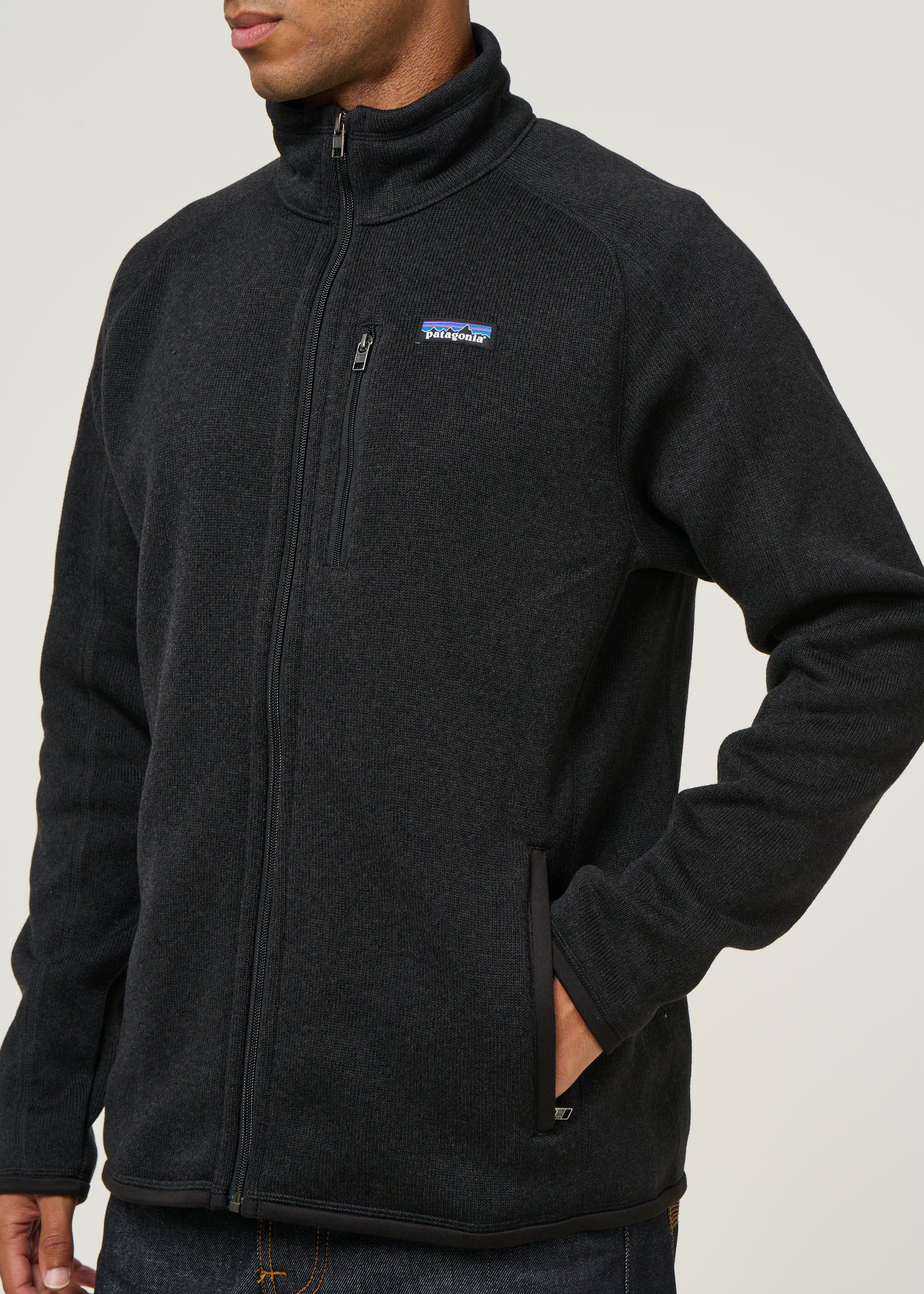 Veste polaire en matière recyclée | noir "better sweater jkt - blk", Patagonia, photo 2