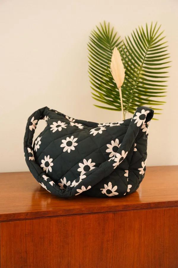 Sac matelassé - dahlia noir - dahlia-noir, We Are Jolies
