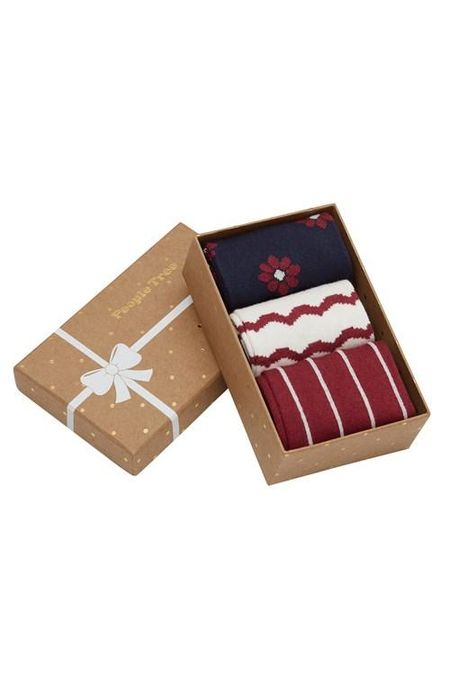 Pack 3 paires de chaussettes en coton bio - daisy