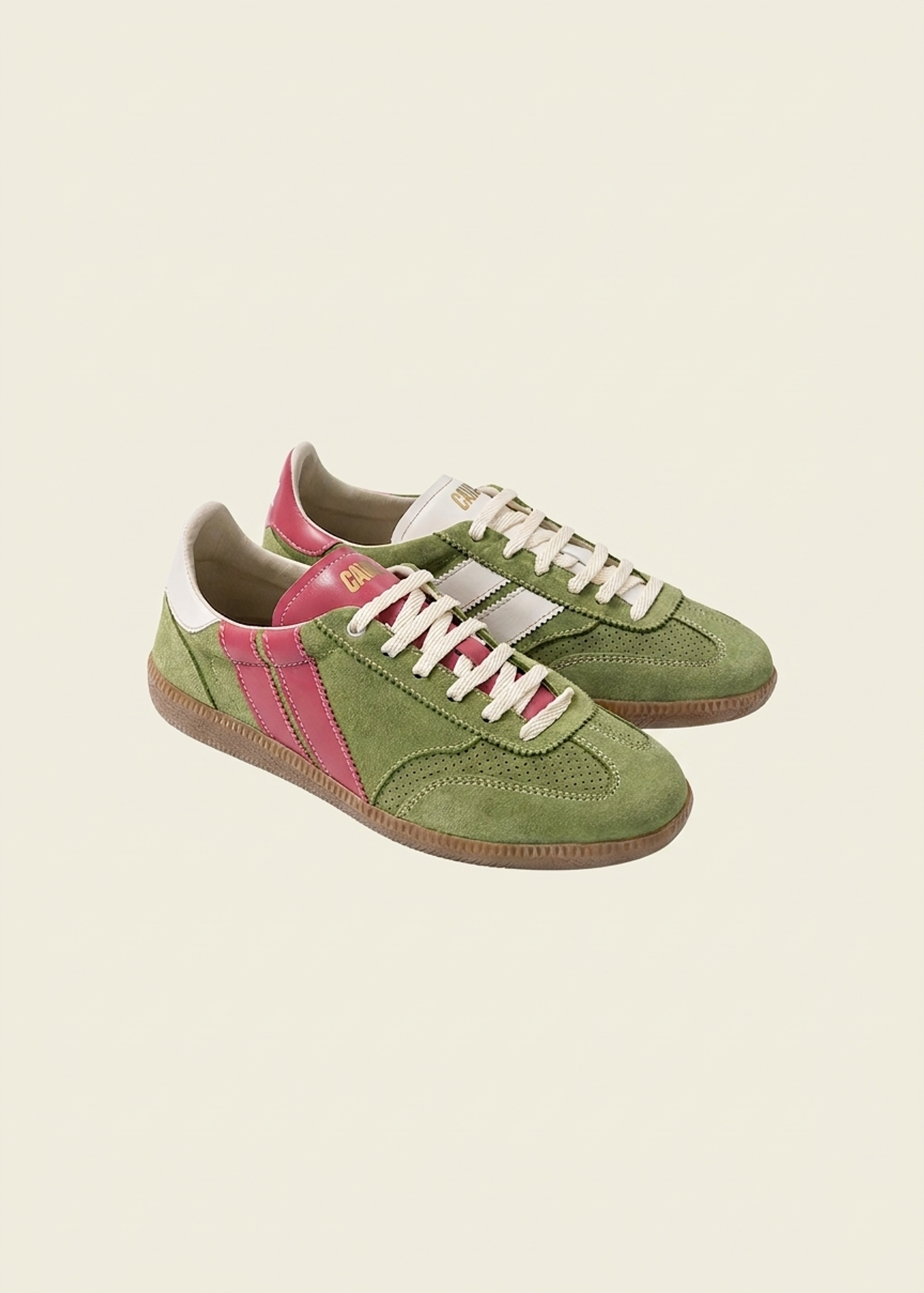 Sneaker aus zertifiziertem Leder | grün "matcha berry pulse", Caval, Foto 1