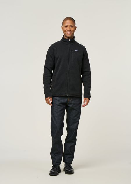 Veste polaire en matière recyclée | noir "better sweater jkt - blk", Patagonia, photo 4