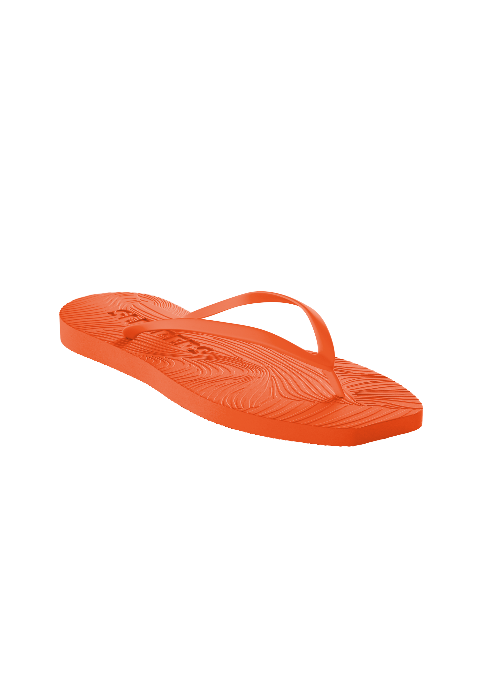 Zehentrenner aus Naturkautschuk | Orange "Tapered orange", Sleepers, Foto 2