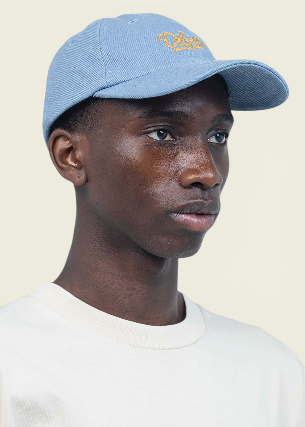Cap aus Bio-Baumwolle | Blau "six panel signature bleu", Olow, Foto 2