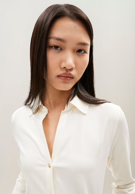 Chemise en coton bio | écru "nalaannia - oatmilk" - Armedangels