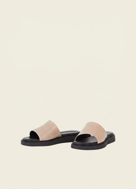 Sandales en cuir certifié | blanc "connie off white" - Vagabond
