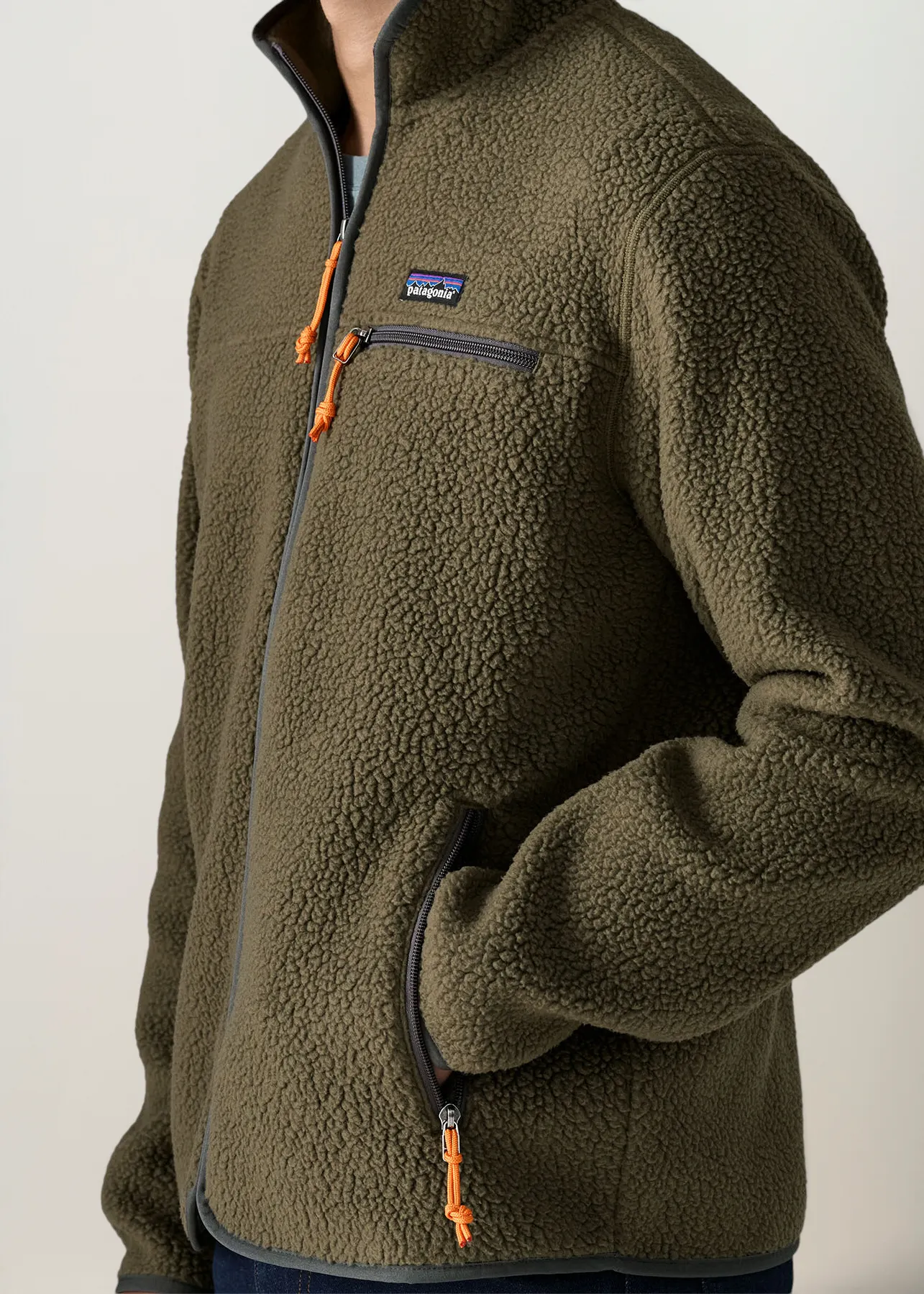 Veste polaire en matière recyclée | vert "retro pile jkt", Patagonia, photo 2