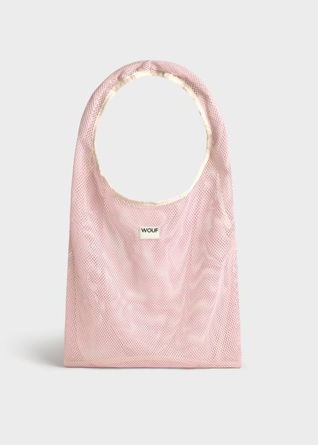 Sac cabas en matière recyclée | rose "Blush t-shirt bag"