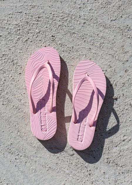Tongs en caoutchouc naturel | rose "slim pink", Sleepers, photo 2