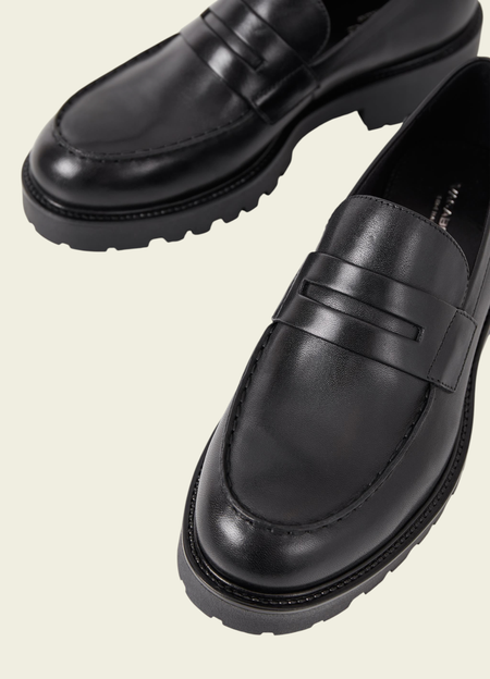 Mocassins en cuir certifié | noir "kenova" - Vagabond