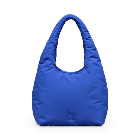 Sac épaule en matière recyclée | bleu klein "cloud shoulder bag cobalt"