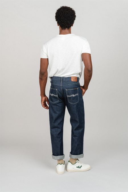 Jean droit brut toile japonaise en coton bio - rad rufus exclusif wdf x nudie jeans, Nudie Jeans, photo 10