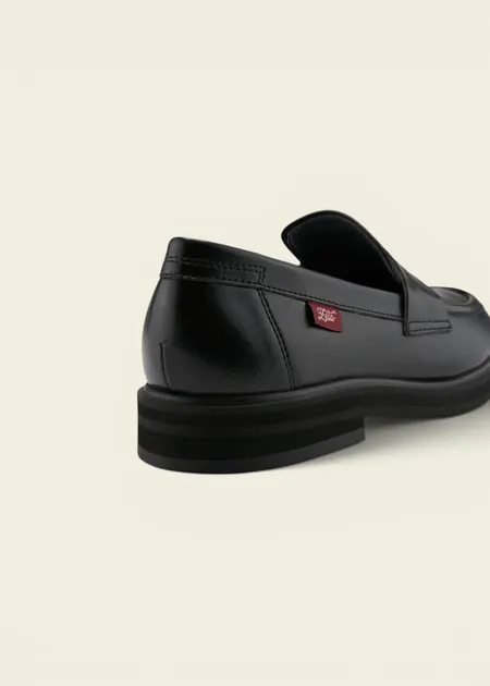 Mocassin en matière végane | noir "Douro", Zèta Shoes, photo 4