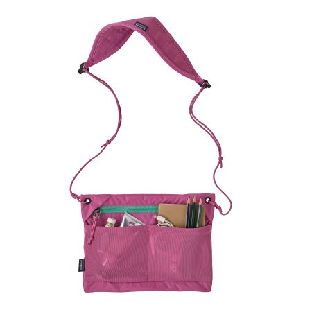 Sac bandoulière en nylon recyclé | rose "terravia sacoche - fdmg" - Patagonia