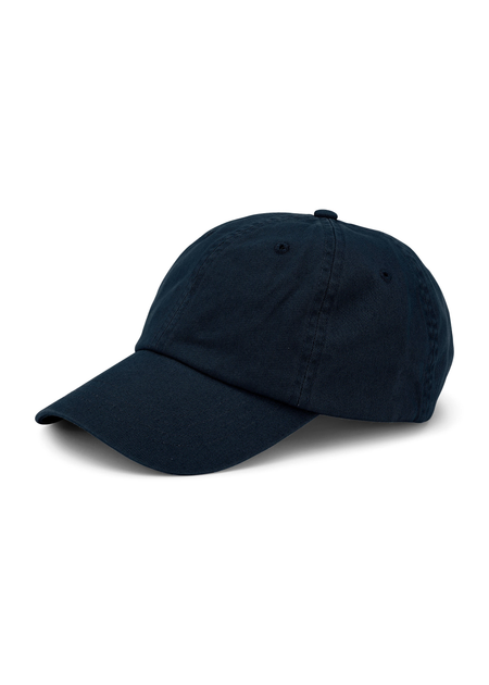 Casquette marine en coton bio - cap navy blue