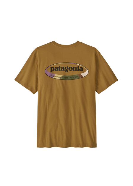 T-shirt en coton bio | 95 oval logo t-shirt - bbsn - Patagonia