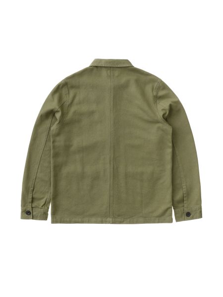 Veste de travail verte en coton bio - barney worker, Nudie Jeans, photo 6