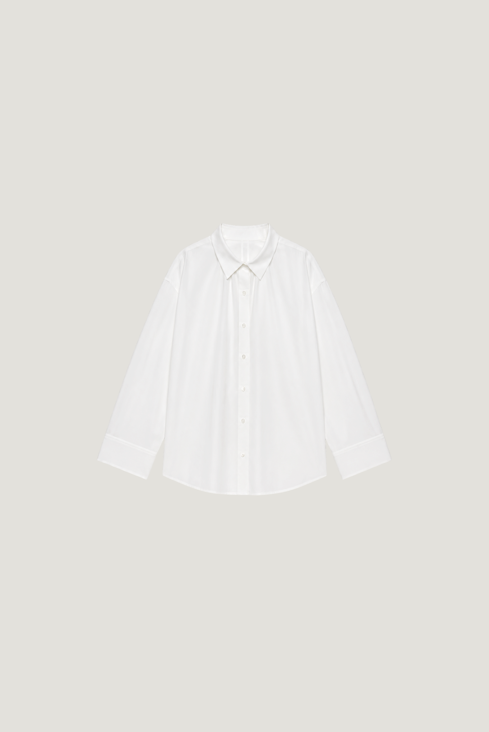 Chemise popeline en coton bio | blanc "Nine", Nitah, photo 4