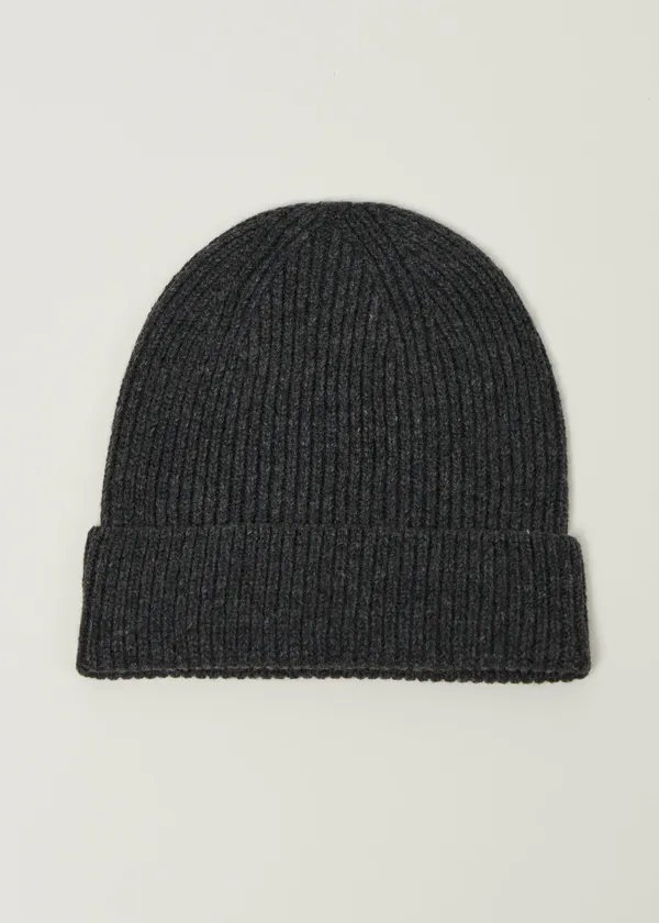 Bonnet en laine mérinos recyclée | gris, WeDressFair