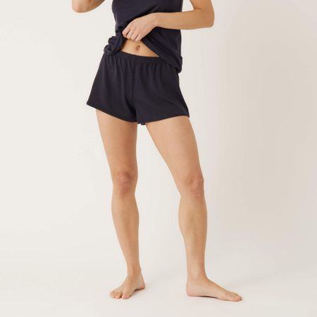 Short pyjama en lyocell | marine "cleophee marine lsf"