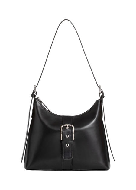 Sac à main en cuir certifié | black "palmi" - Vagabond