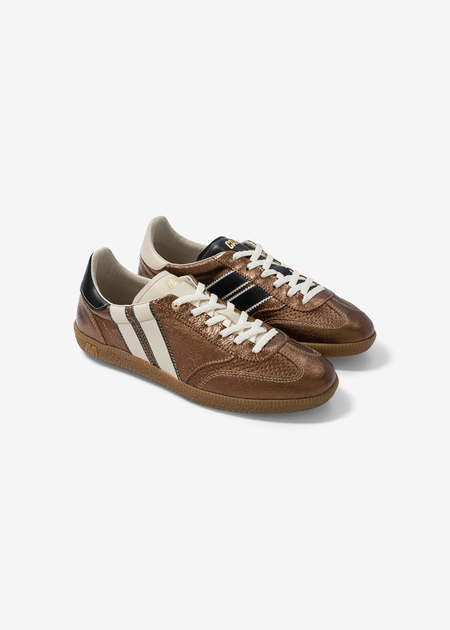 Baskets en cuir certifié | bronze "Pulse sun dance" - Caval