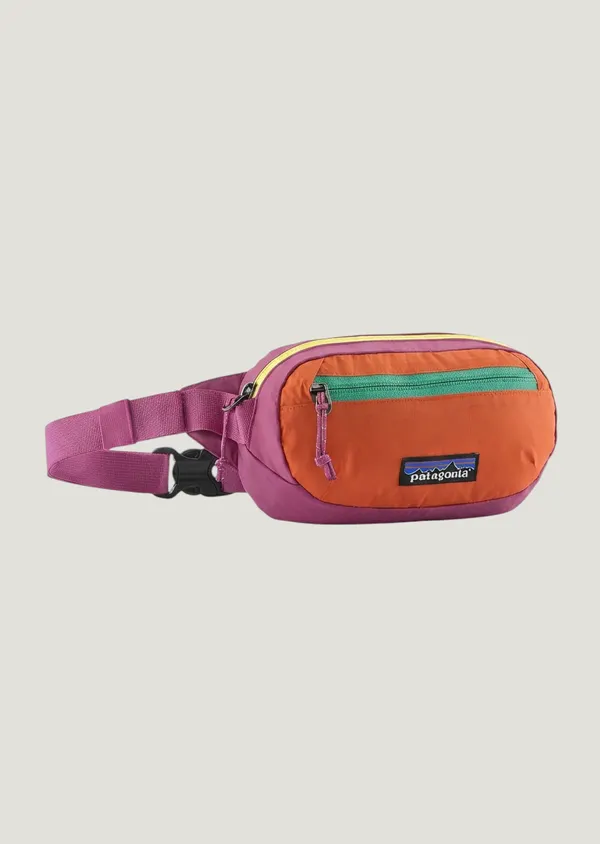 Sac banane 1L en nylon recyclé | rose et orange "terravia mini hip pack - fdmg", Patagonia