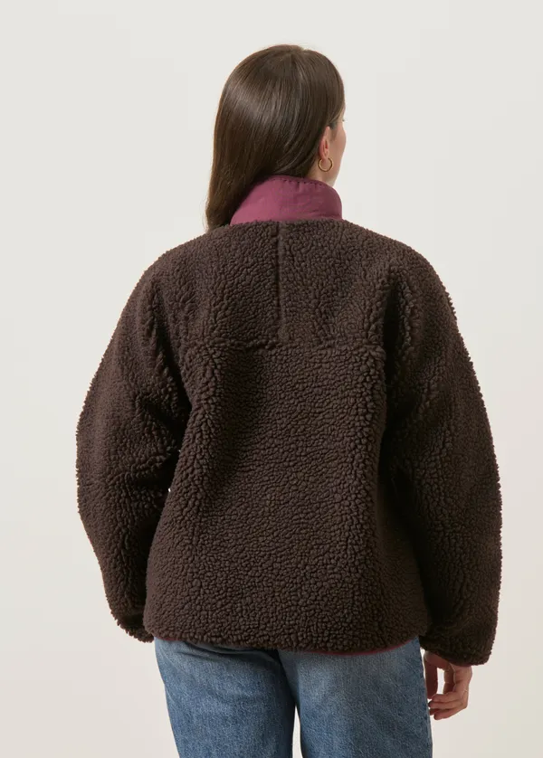 Veste polaire en matières recyclées | bordeaux "classic retro-x jkt - dnbr", Patagonia