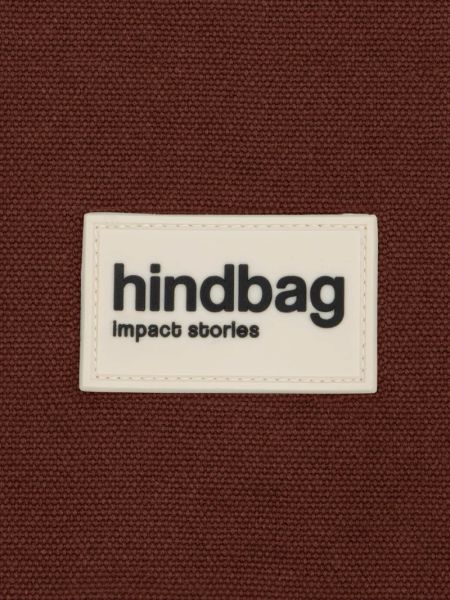 Trousse de toilette en coton bio | chocolat "leon chocolat, Hindbag, photo 2